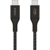 Belkin 6.6' BoostCharge 240W USB-C Cable (Black)